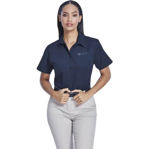 Ladies Short Twill Moderna Main Navy